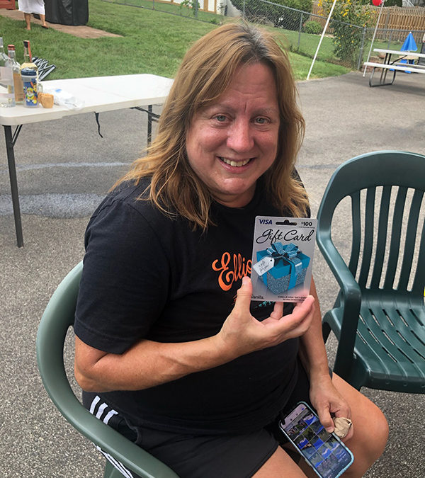 Gas Card Raffle Winner